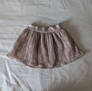Janie and Jack Pink Mini Skater Skirt Pleated Casual